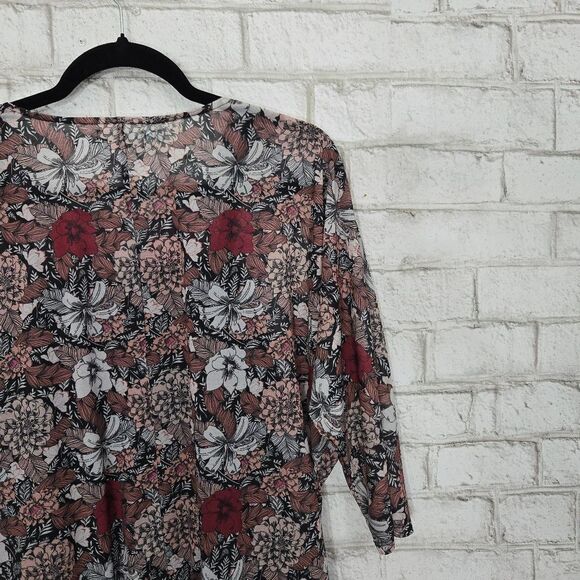 Maurices floral printed blouse - Picture 10 of 13